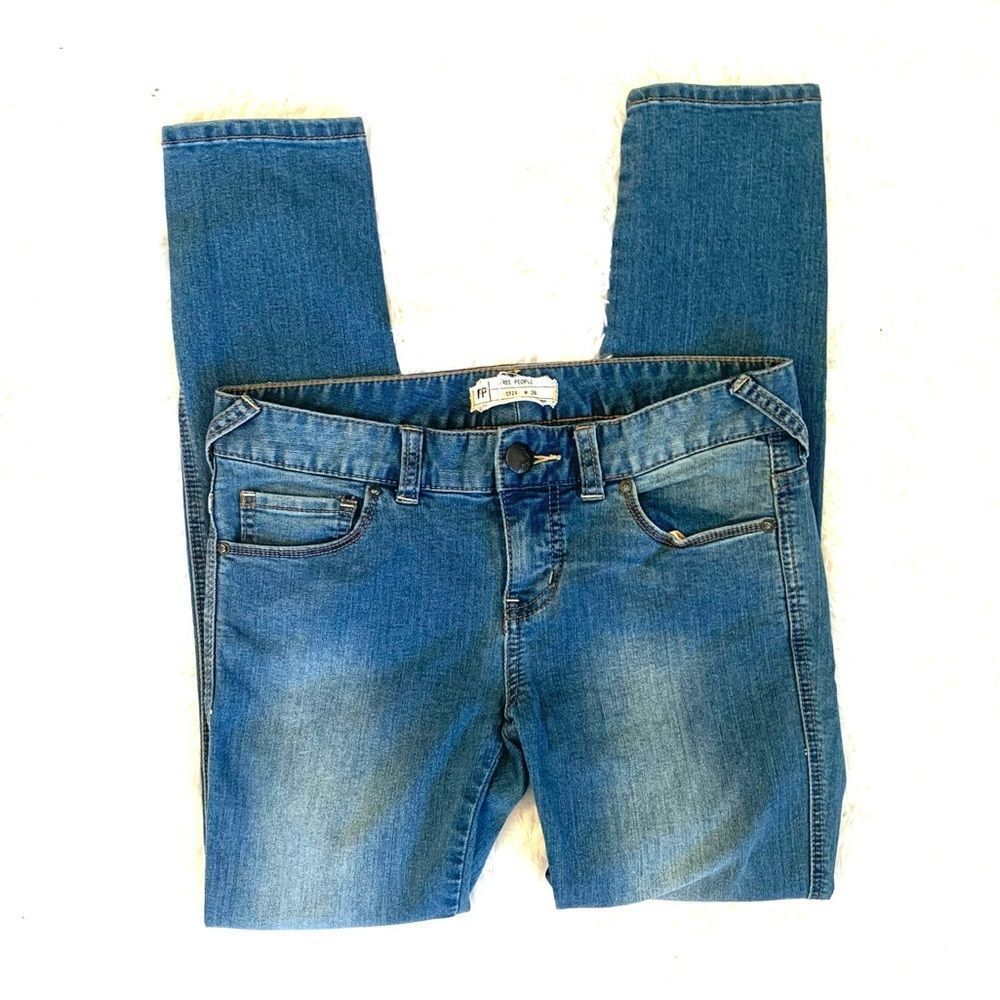 [Free People] Skinny Cropped Ankle Jeans - Size 26